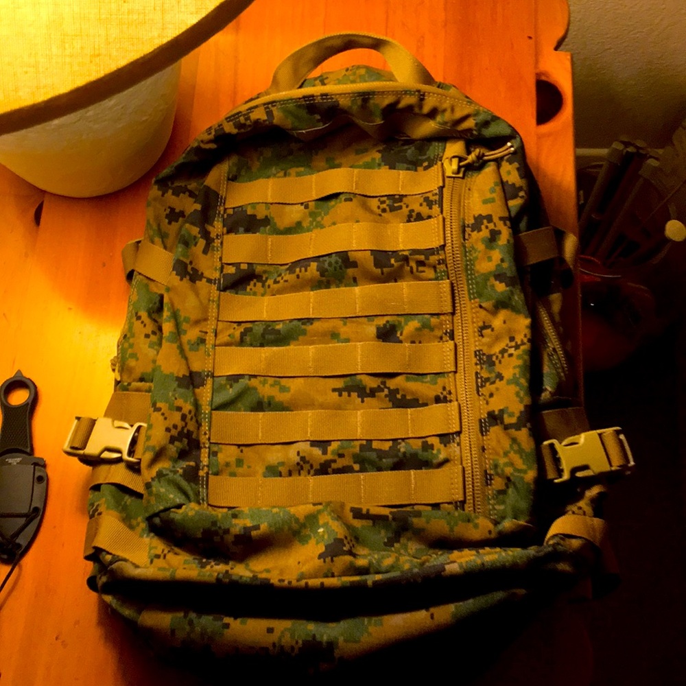 USMC Woodland Recon Marpat Assault Pack